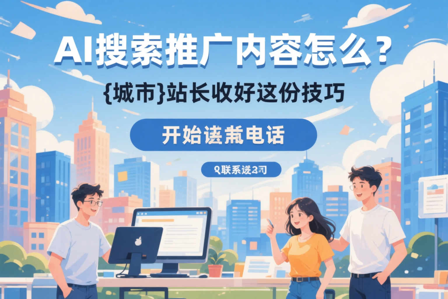 AI搜索推广内容怎么写？白沙站长收好这份技巧