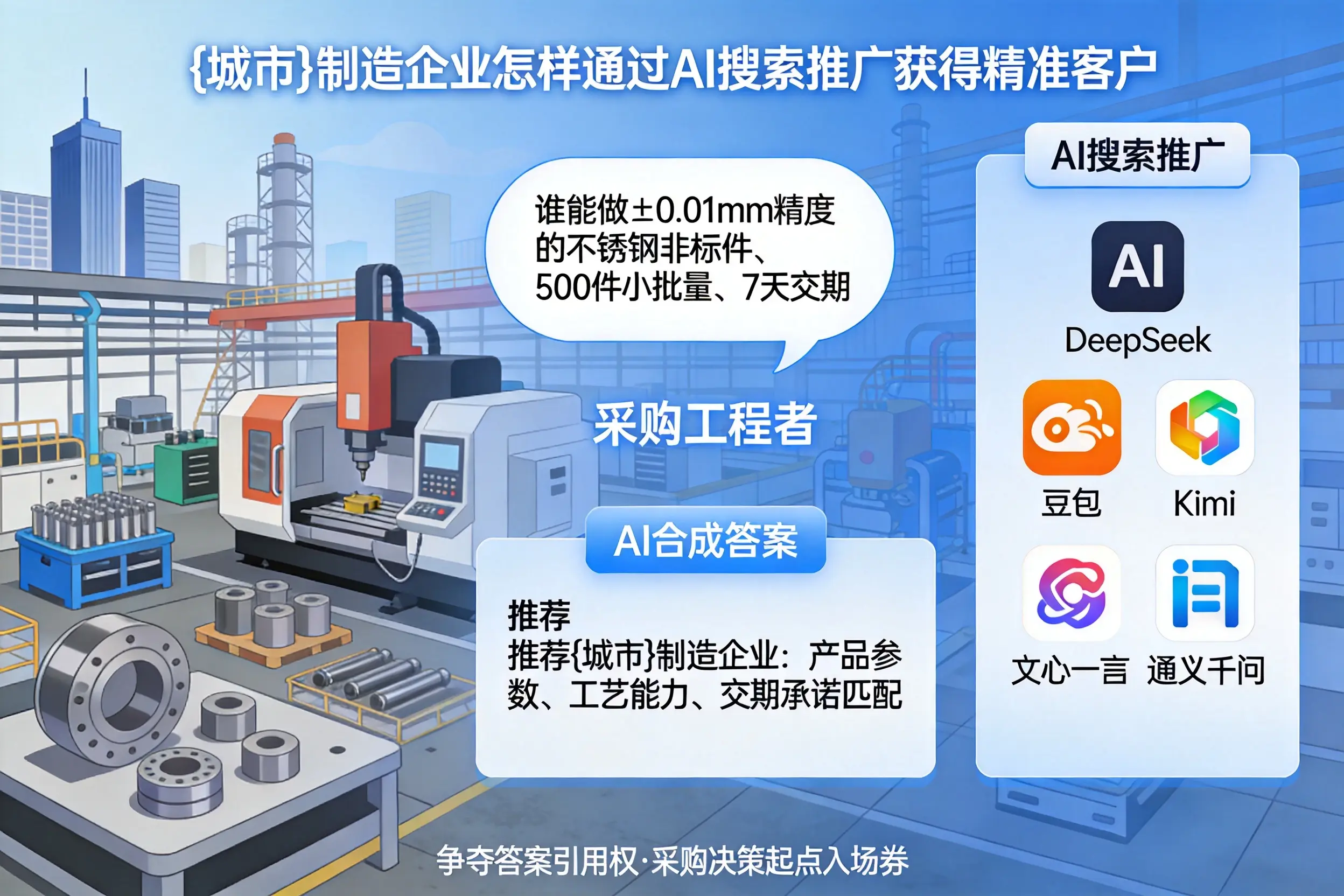 白沙制造企业怎样通过AI搜索推广获得精准客户