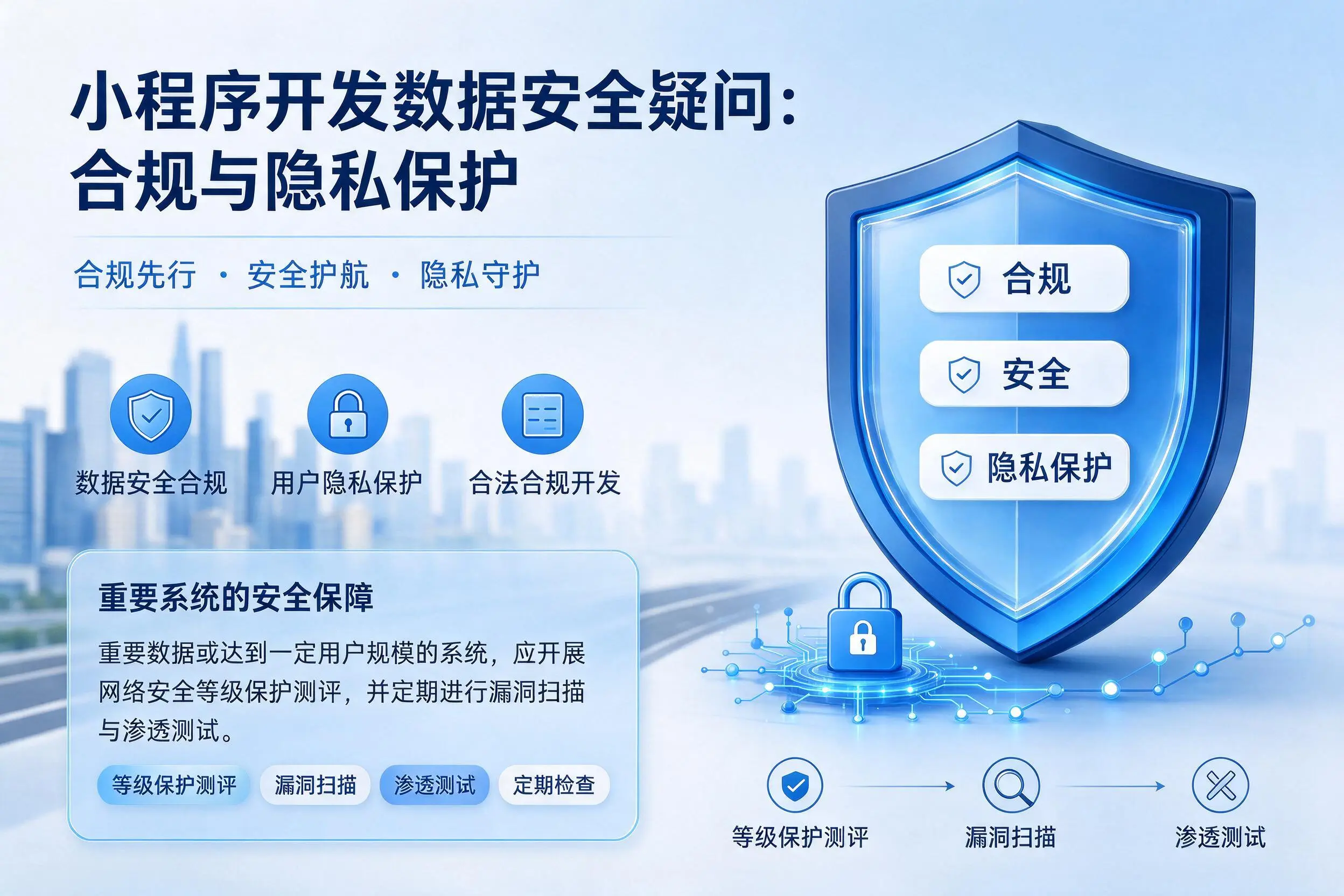 白沙小程序开发数据安全疑问：合规与隐私保护