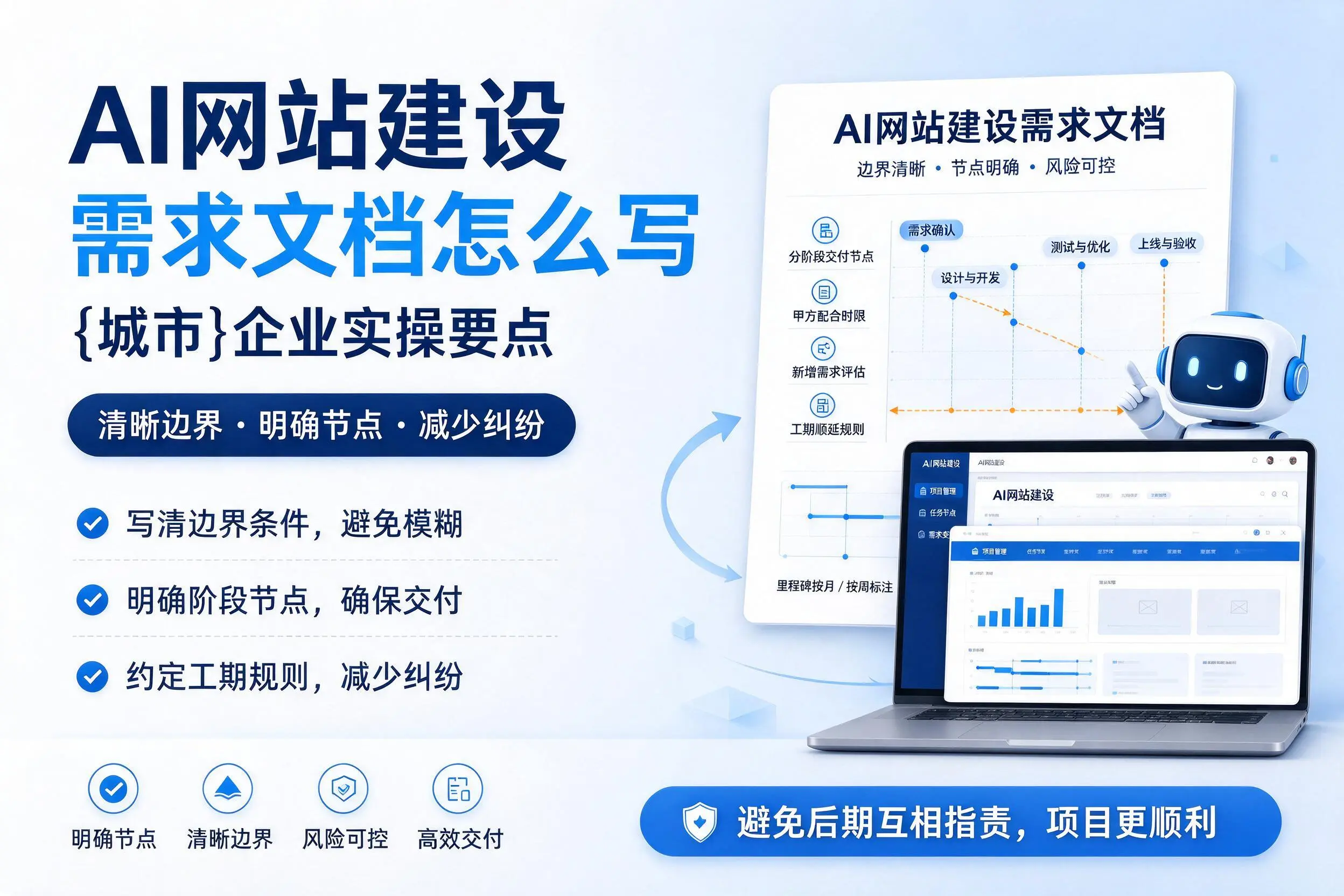 AI网站建设需求文档怎么写，白沙企业实操要点